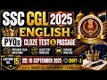 Passage 🎁| SSC CGL 2025 ENGLISH PYQ🔥 | 16 September Shift-3 | 🎯Target SSC CGL 2026 💪 @W4UJ