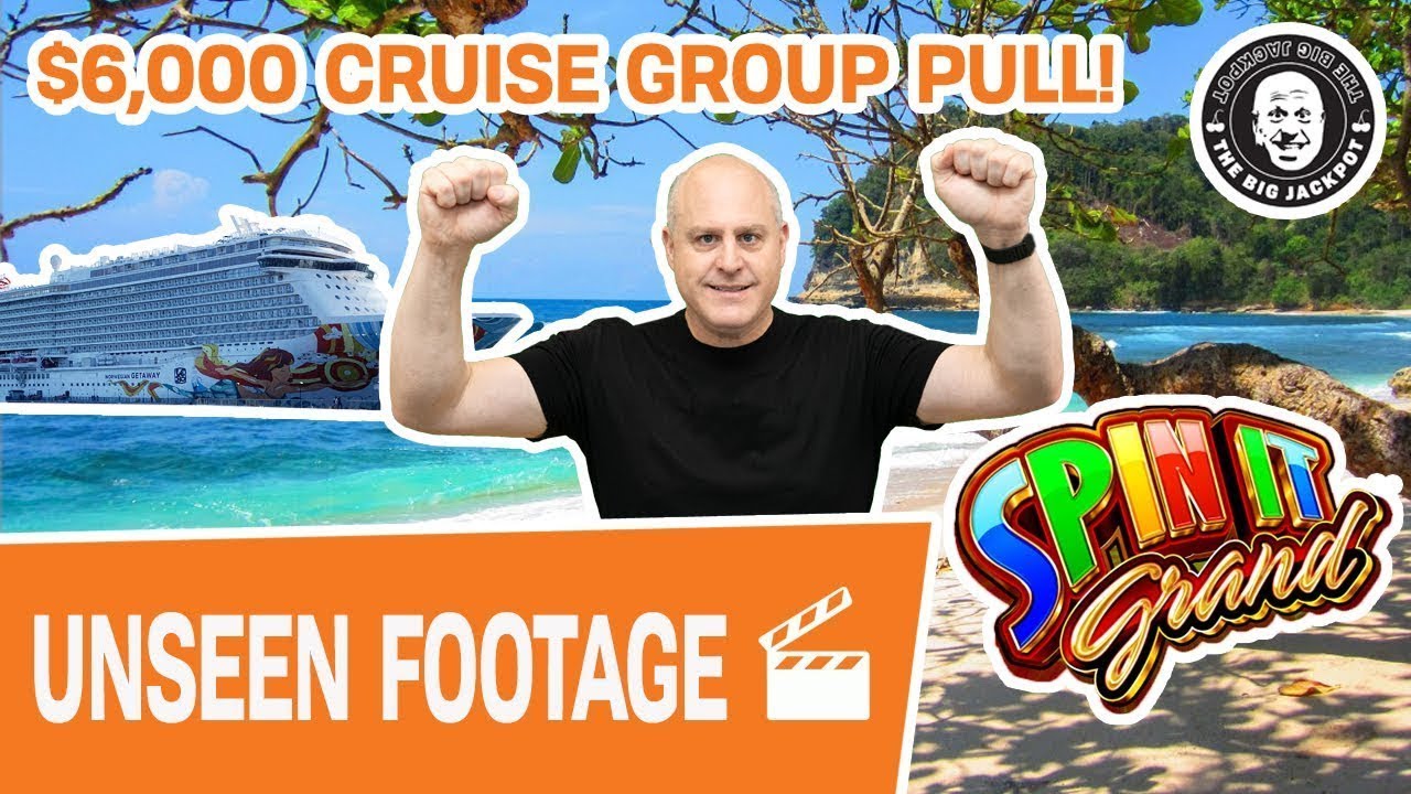 🚢 6,000 CRUISE Slot Group Pull! 🎡 SPIN IT GRAND Excitement at Sea YouTube