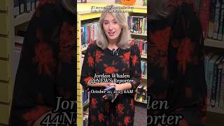 Jordan had her first paranormal experience at WPL this morning #willardpubliclibrary #greyladyghost