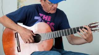 How I play Telephone Line  as a guitar solo.