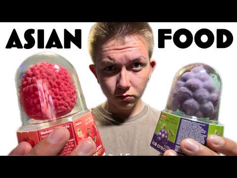 American Tries Asian Snacks
