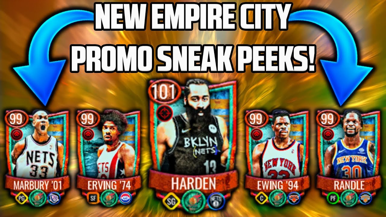 NEW EMPIRE CITY PROMO COMING TOMORROW TO NBA LIVE MOBILE SEASON 5!