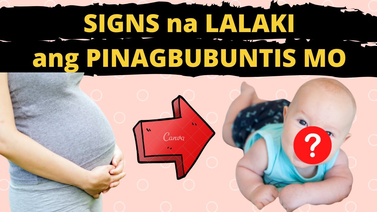 Mga SIGNS na LALAKI ang BABY mo! | Paano malalaman kung BABY BOY ang