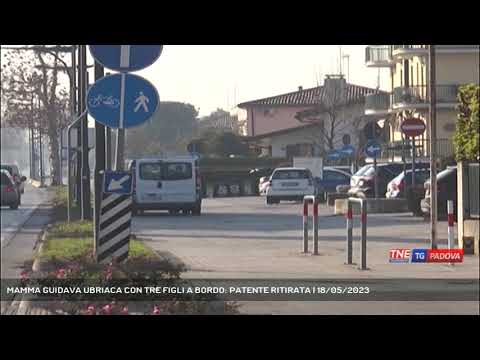 MAMMA GUIDAVA UBRIACA CON TRE FIGLI A BORDO: PATENTE RITIRATA | 18/05/2023