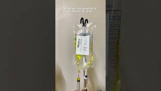 The Myer’s drip is ideal for people dealing with fatigue, stress, brain fog, or low immunity. #iv