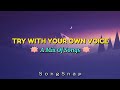 TRY WITH YOUR OWN VOICE🎙️💫| ARIJIT SINGH - INSTRUMENTAL JUKEBOX | BOLLYWOOD SONGS @SongSnapOfficial