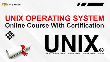 Essentials of Unix Operating System | Master in Unix | Certification Course