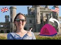 I STAYED at a CASTLE in England! (Camping in the Lake District) // American in the UK