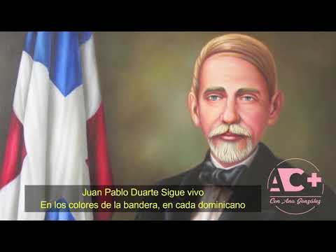 Juan Pablo Duarte vive: en cada dominicano, en los colores de las bandera, en el azul de las playas.