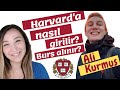 Harvard'a nasıl girdim? : Ali Kurmuş Harvard Günlükleri  kariyer kılavuzu