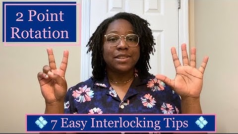 🌀 7 Tips to Improve INTERLOCKING | How to Fix HOLES in Your Locs🌀