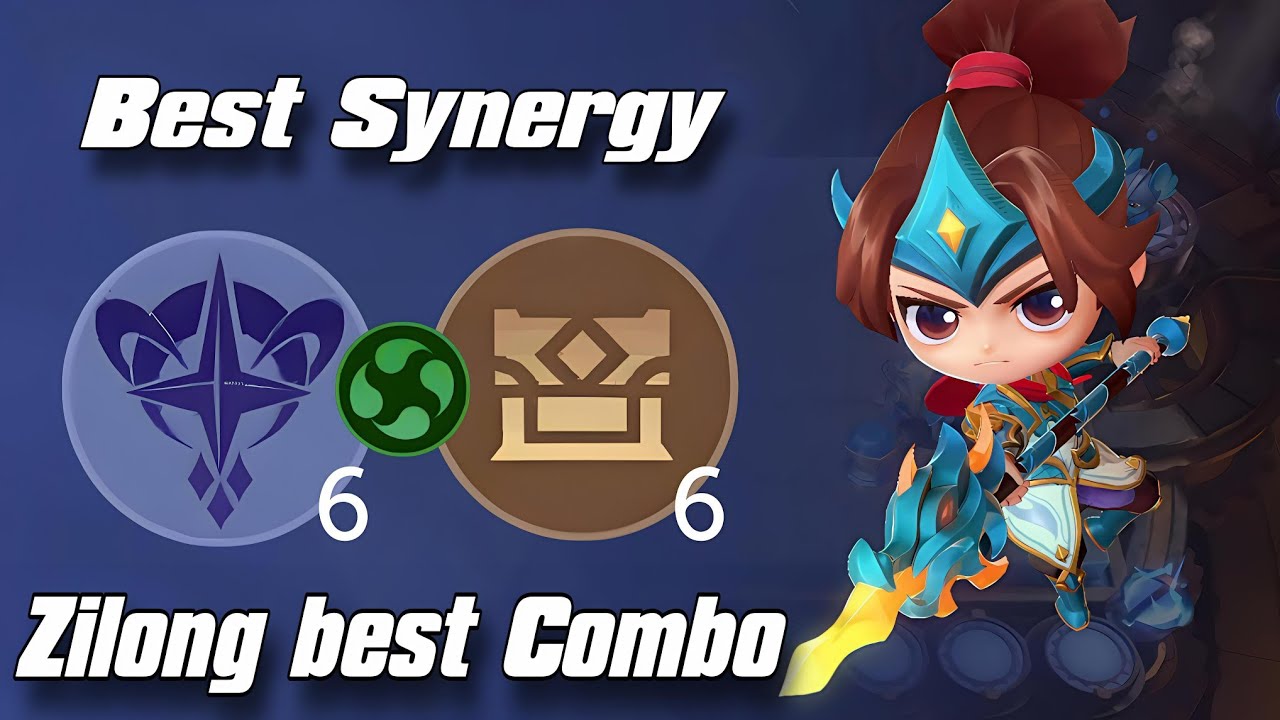 ZILONG WITH BEST SYNERGY COMBO !! MAGIC CHESS BEST SYNERGY COMBO TERKUAT 2024