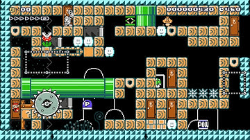 [Super Mario Maker Puzzle] 一画面コース4(One Screen) by kayashima