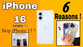 iPhone 16 🔥 - Don't Buy iPhone 15 Now? 6 Big Reasons! (HINDI)