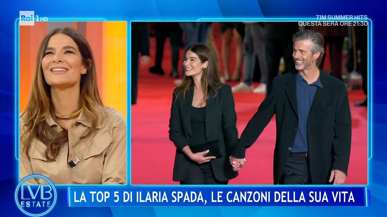 Ilaria Spada e l'amore con Kim Rossi Stuart - La volta buona 20/06/2025