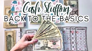Cash Stuffing on One Income | My Simple September Savings Plan | Saving in Cash