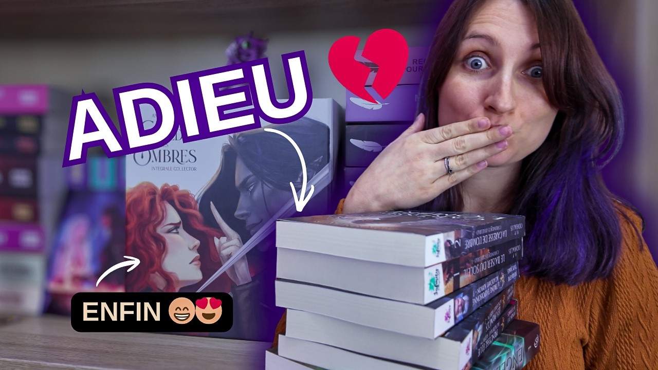 UNHAUL : Je vide ma bibliothèque ! ( Réorganisation étagère: Anna Triss & La Guilde des Ombres) 🏰