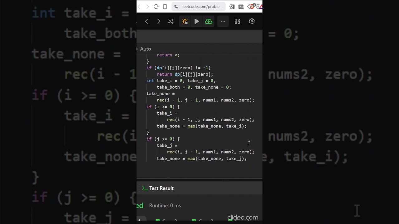 1458. Max Dot Product of Two Subsequences | Editorial | Leetcode 