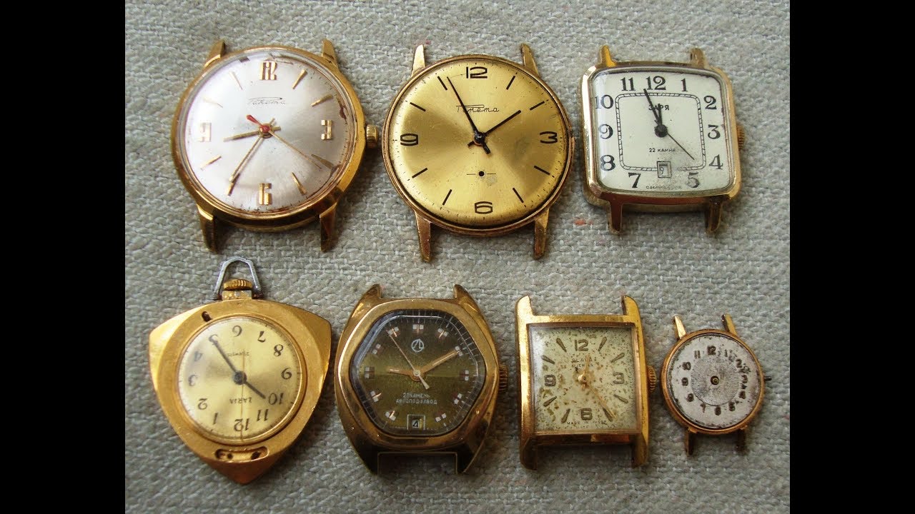 Часы в желтом корпусе. Часы Луч ау 12.5. Советские наручные часы. Советские механические часы. Позолоченные часы.