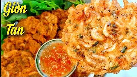 BÁNH TÉP/Nhà Có TÉP hãy làm BÁNH TÉP CHIÊN GIÒN Rụm Cuốn Rau Sống Chấm Nước Mắm Chua Ngọt cực Ngon.