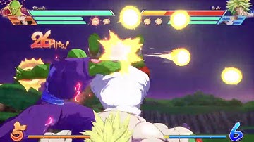 DBFZ Piccolo new sparking corner loop 102 hits solo TOD