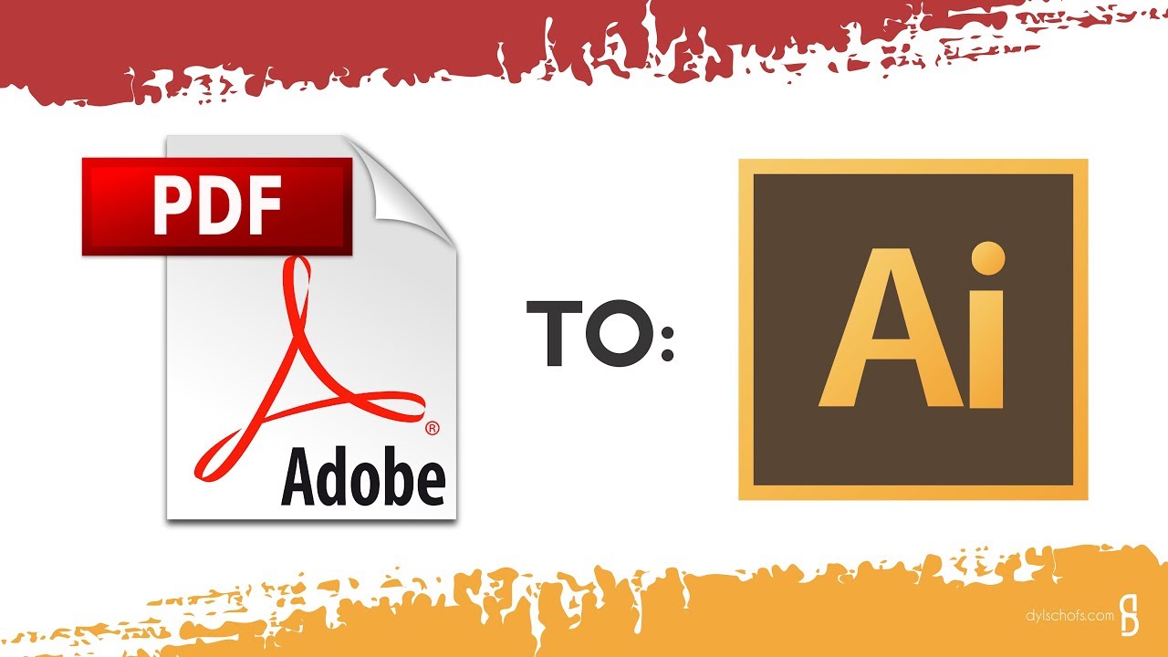 How to convert PDF to AI