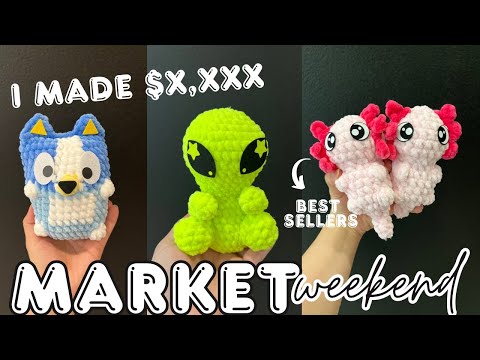 HUGE 2 DAY MARKET - BEST SELLERS, TIPS, HOW MUCH MONEY I MADE $$$$
