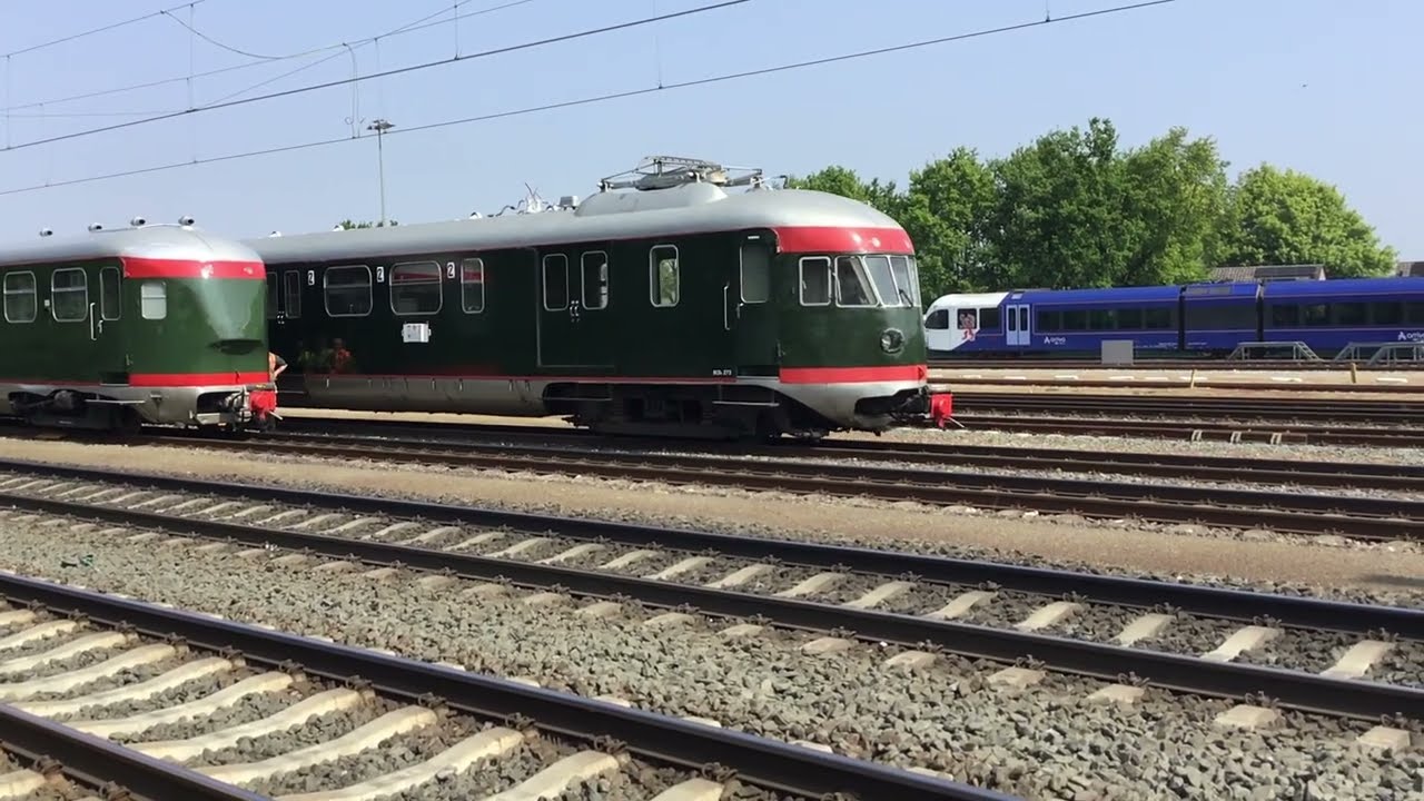 Dutch , Historic Oldtimer Museum Train Mat36 “Muizenneus” at Blerick the Netherlands 6.5.2022
