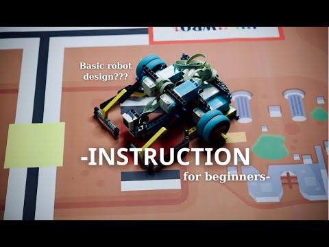 BASIC ROBOT DESIGN FOR BEGINNERS | ELEMENTARY WRO 2024 #wro #wro2024 # ...