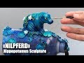 Time-Lapse: Hippopotamus Sculpture - Epoxy Clay