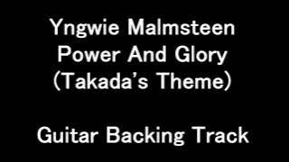 Yngwie Malmsteen - Power And Glory Guitar Backing Track