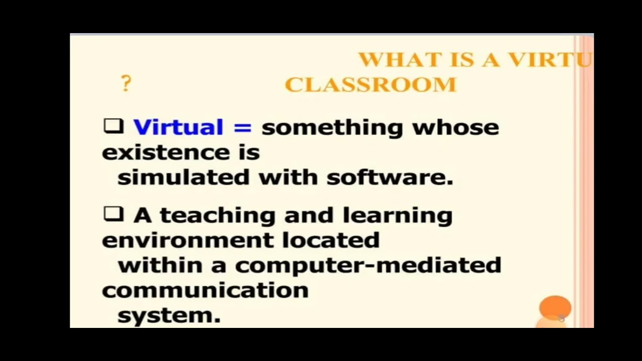 Instructional Technology Virtual Classroom, Flipped Classroom
