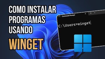 Como Usar o WINGET para Instalar Aplicativos/Programas
