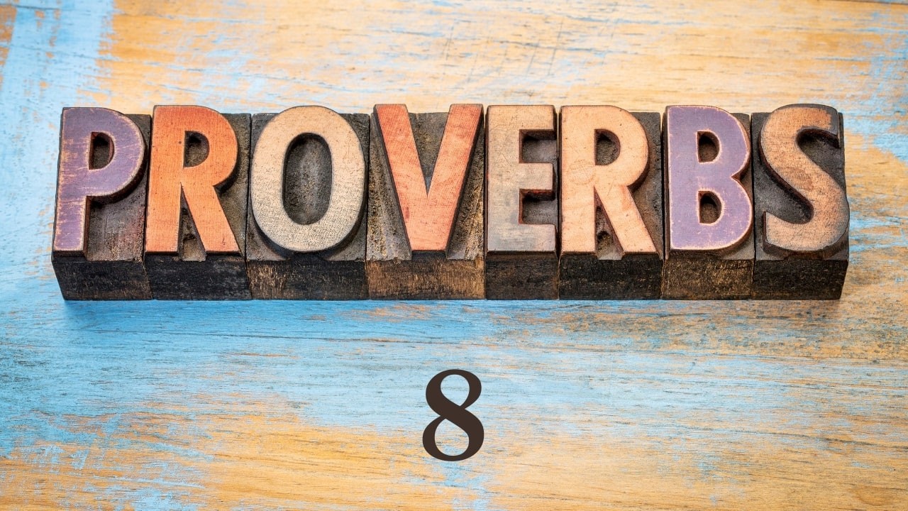 The Bible - The Book of Proverbs Chapter 8 - YouTube