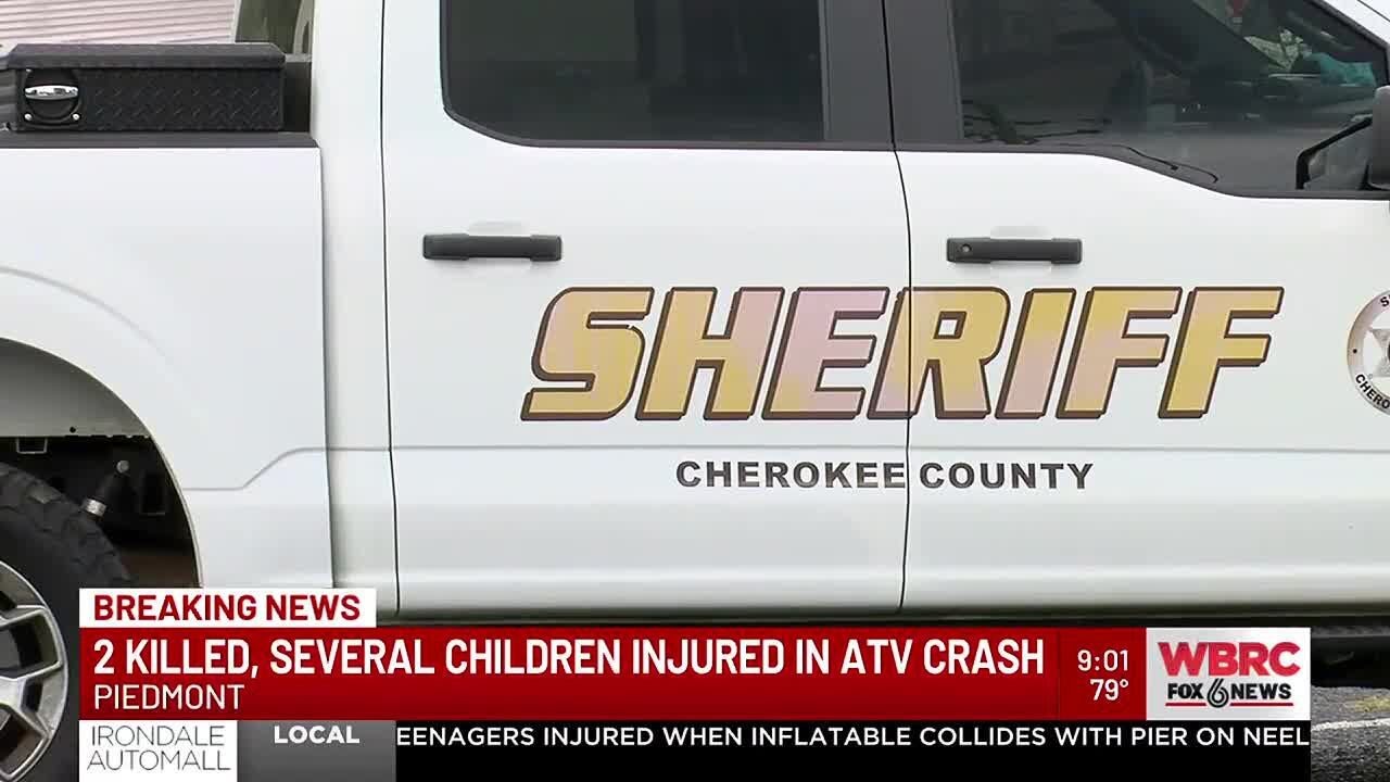 2 adults killed, several children injured in ATV crash - YouTube