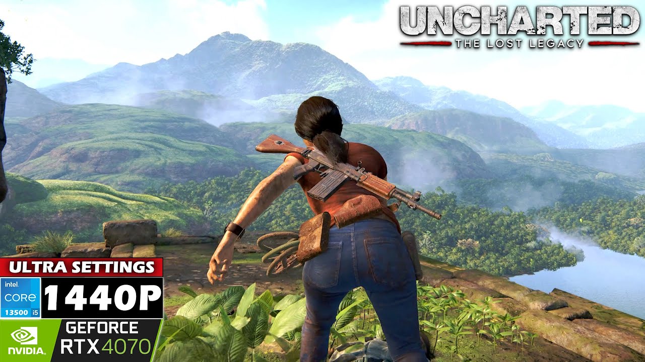 Uncharted The Lost Legacy I RTX 4070 + i5 13500 I 1440p Ultra Maxed Out Graphics I Benchmark Test