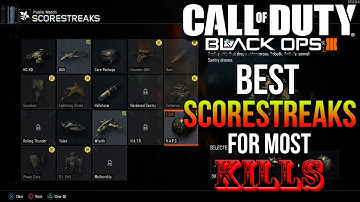 BEST SCORESTREAKS FOR MOST KILLS! - Black Ops 3 (80-25 Gameplay!)