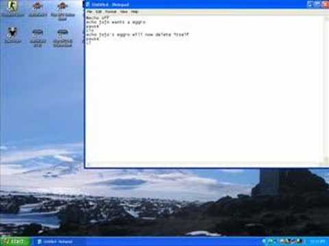How to make a self-deleting .bat file