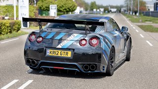 40+ Nissan GT-R R35 Accelerating LOUD! 1400HP GT-R, Litchfield GT-R 1240HP GT-R, iPE GT-R