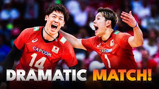 One of the Most Dramatic Matches in Japan Volleyball History !!!