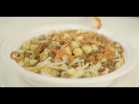 الكشري طبق مصري ولكن من أصل مختلف فما هو