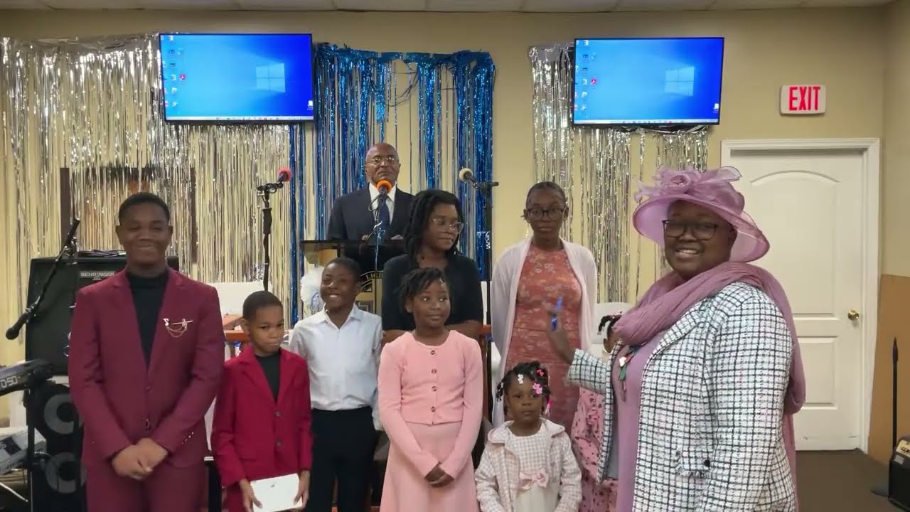 Children performance from Gospel light church of God is live!