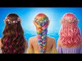 ロングヘアの悩み-美容の悩み|もしメイク道具が人だったら？|ラ・ラ・ライフ EMOJI