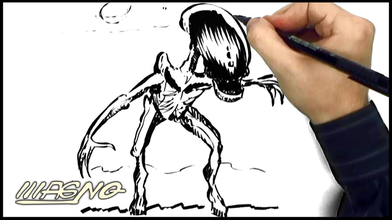 Curso de Desenho: Como Desenhar Aliens-(How to draw aliens) 