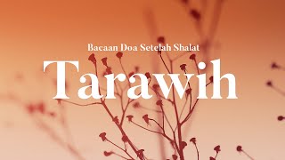 Doa Kamilin Lengkap Dibaca Setelah Shalat Tarawih