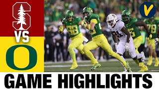 Stanford vs #13 Oregon | 2022 College Football Highlights