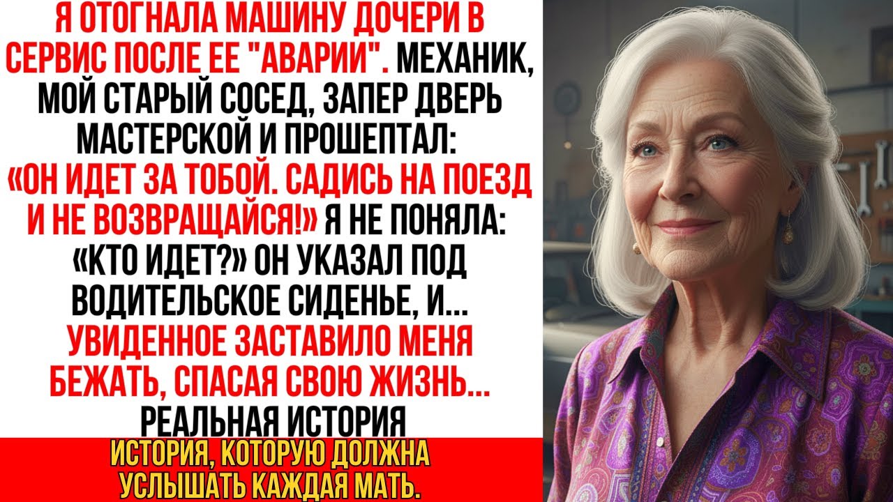 Я отогнала машину дочери в сервис. Механик сказал мне: 