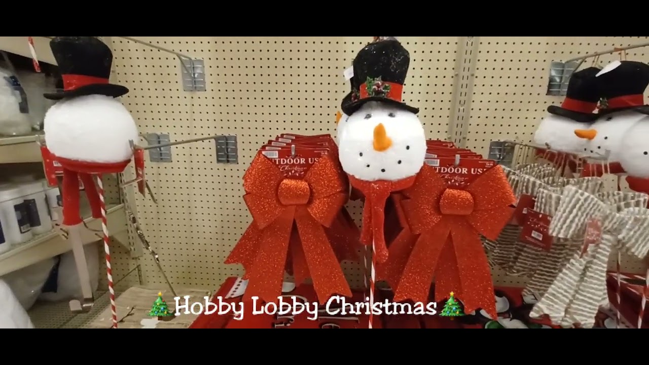 🎄Hobby Lobby store🎄 YouTube