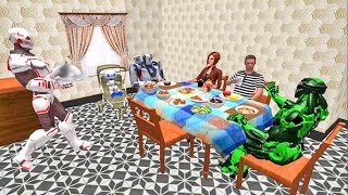 Virtual Robotic Family Fun Simulator by Trillion Games Android Gameplay HD screenshot 1