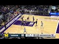 Morez Johnson BLOCKS Northwestern | Michigan Basketball